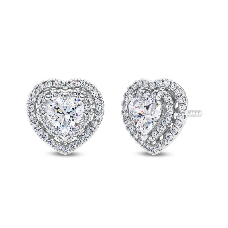 Heartfelt Love Diamond Earring