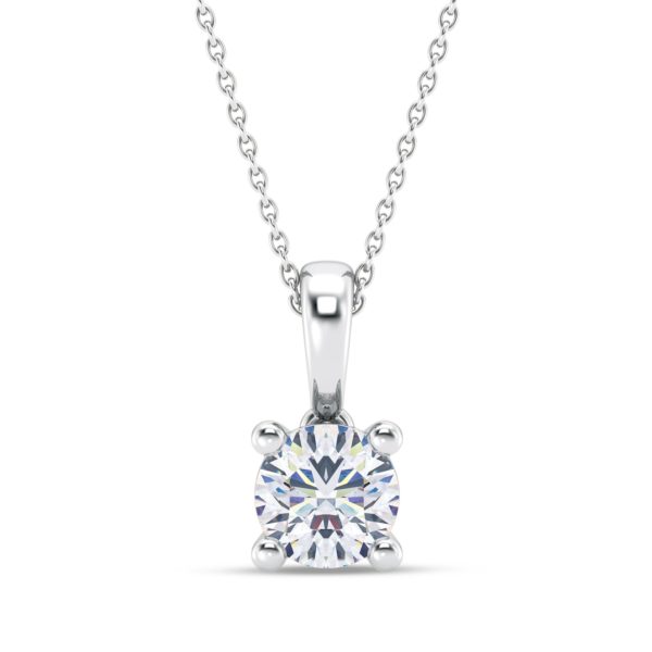 0.50 ct Round Diamond Pendant