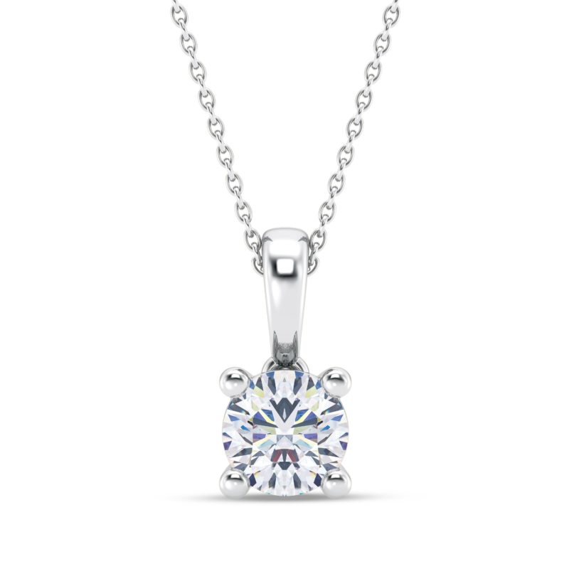 1.00 ct Round Diamond Pendant