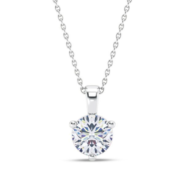 0.50 ct Solitaire Diamond Pendant