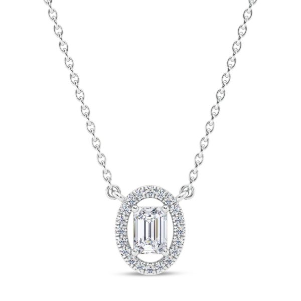 Asymmetric Melody Diamond Pendant