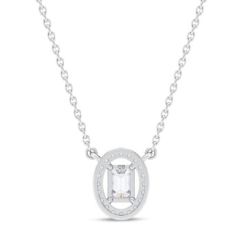 Asymmetric Melody Diamond Pendant