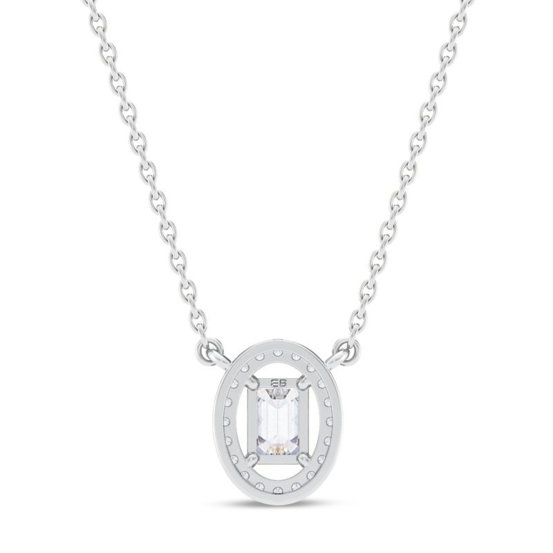 Asymmetric Melody Diamond Pendant