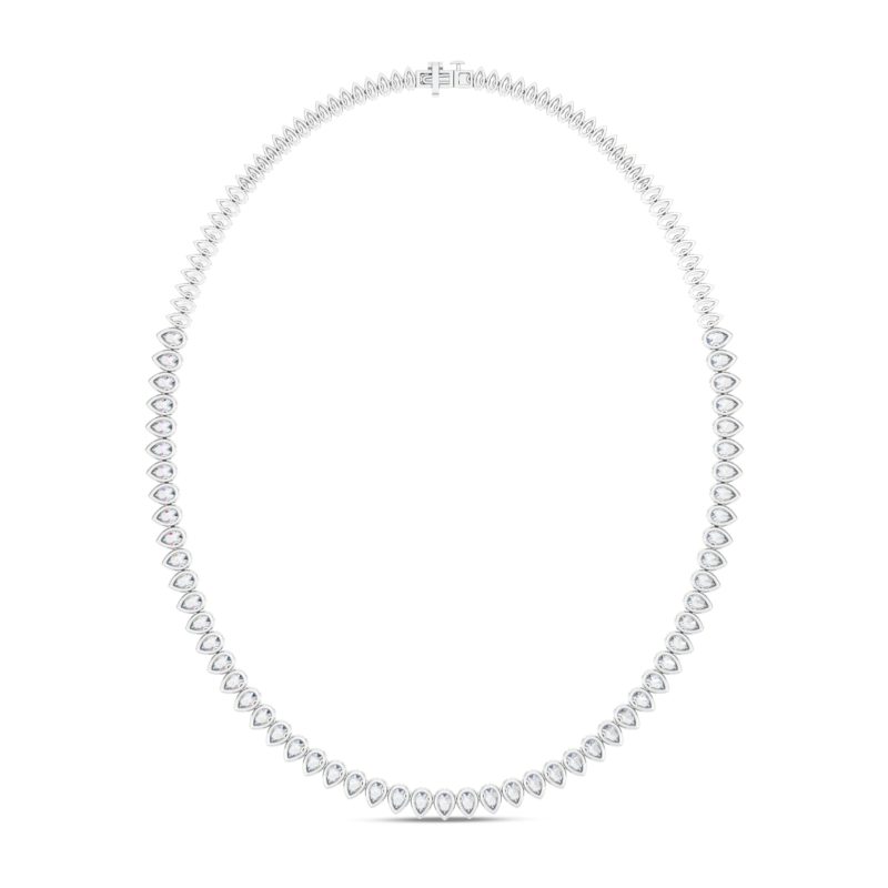 Pear-fect Diamond Necklace