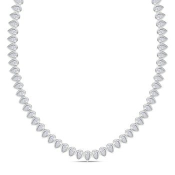 Pear-fect Diamond Necklace