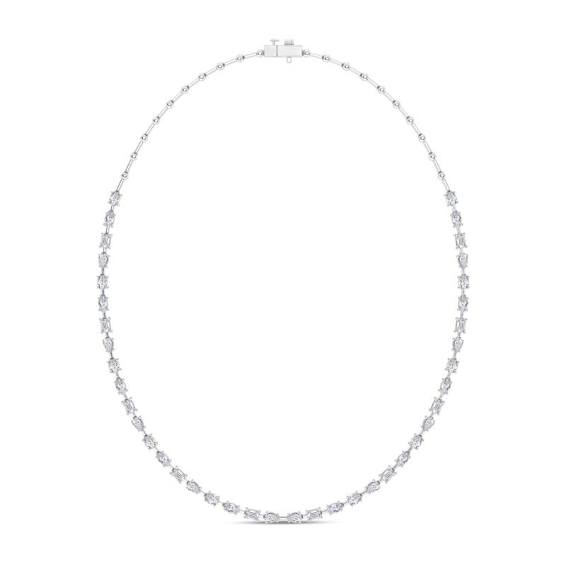 Contemporary Diamond Necklace