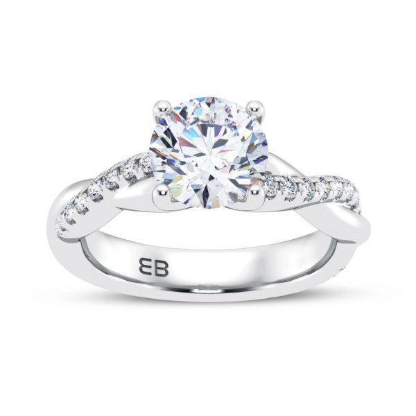 Twist Amor Engagement Ring