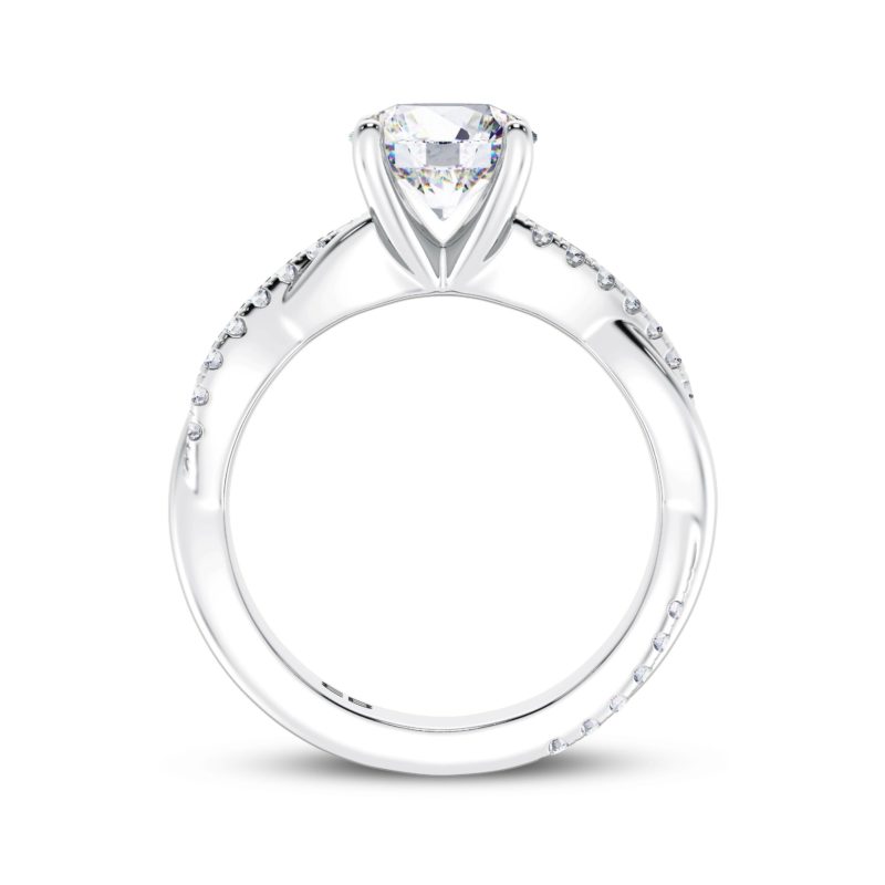 Twist Amor Engagement Ring