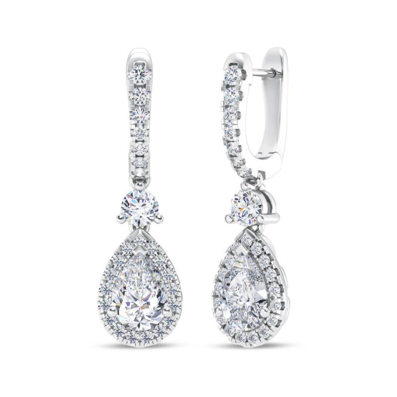 Splendour Pear Dangler Earring