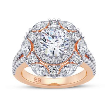 Splendid Coronet Engagement Ring