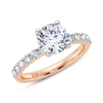 Unmatched Love Engagement Ring