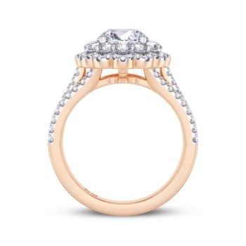 Bold Fleur Engagement Ring