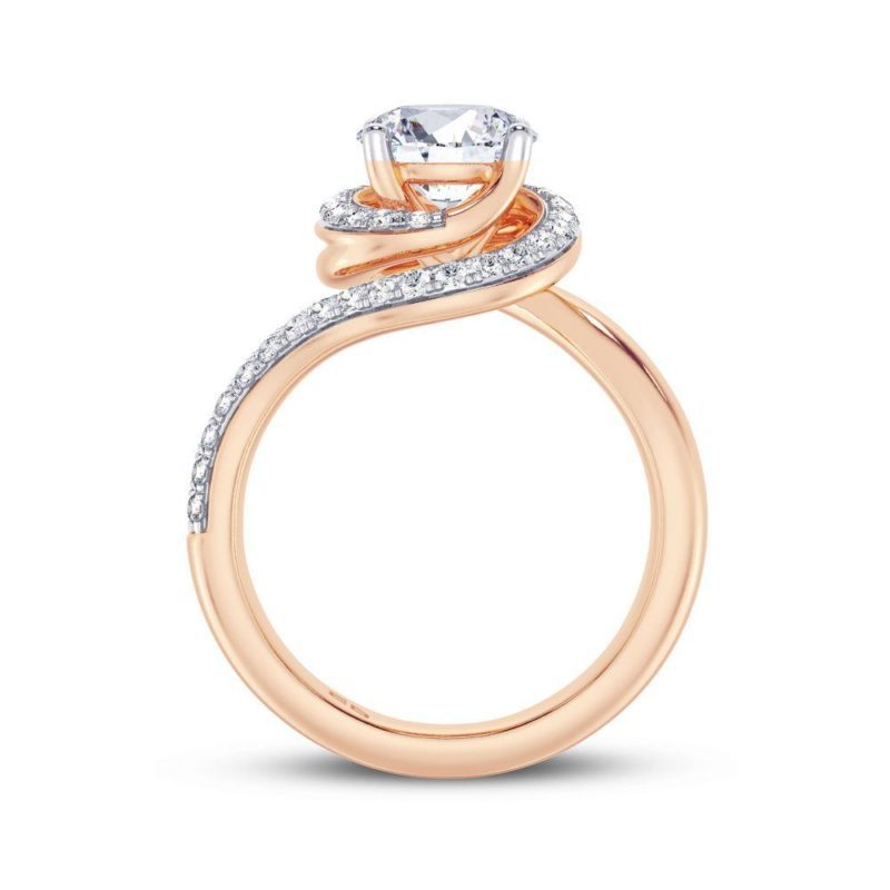 Intermingled Love Engagement Ring