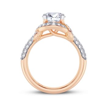 Sparkling Embrace Engagement Ring