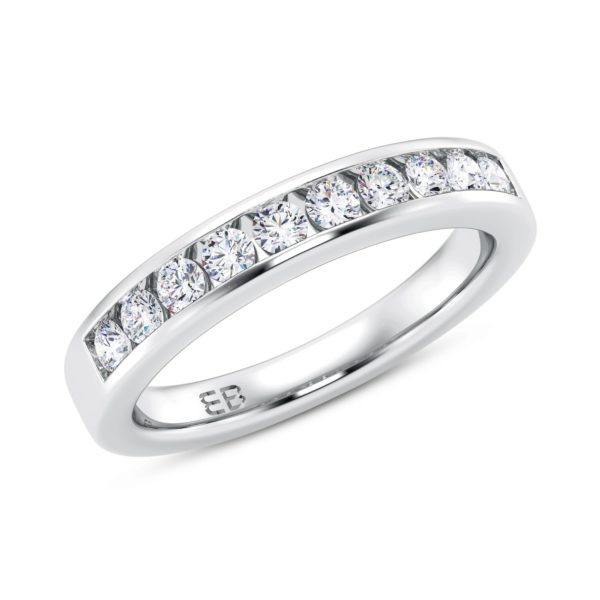 Deluxe Half Eternity Ring