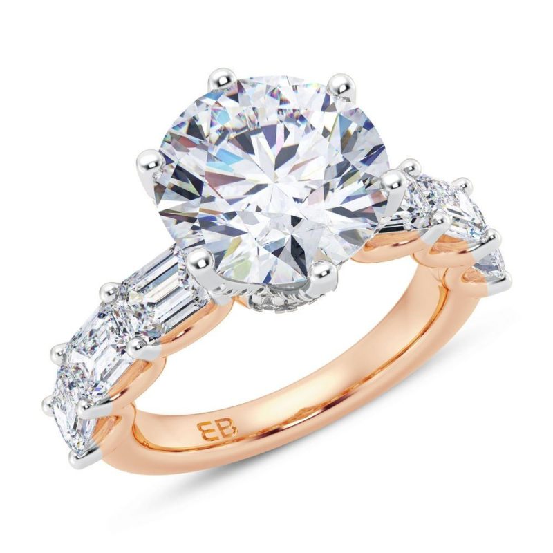 Round Glory Engagement Ring