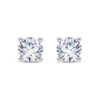 1 ct tw Classic Round Diamond Earring