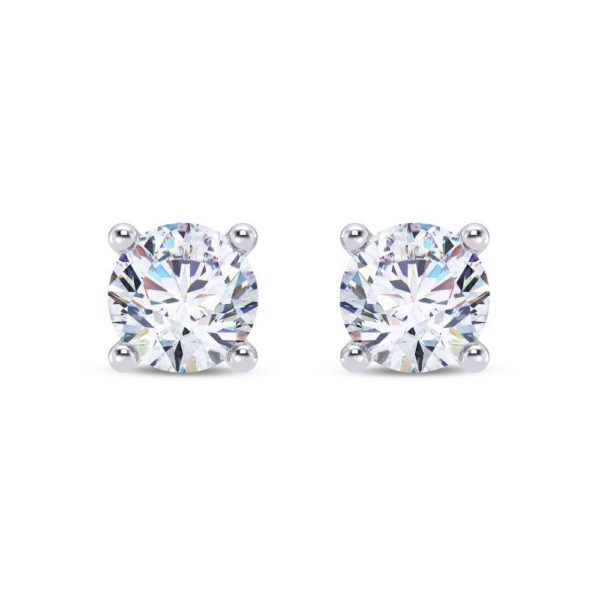 1 ct tw Classic Round Diamond Earring