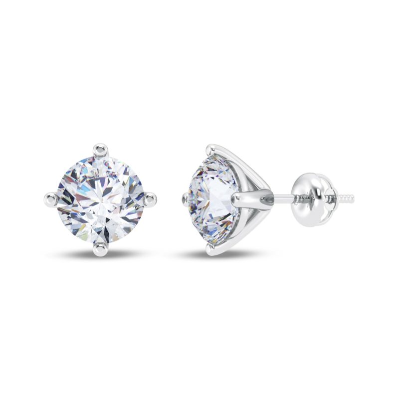 Classic Martini Diamond Earring