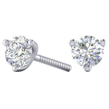 Grace Solitaire Earring