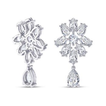 Contemporary Chic Diamond Earring