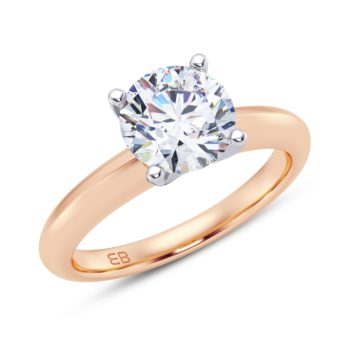 Radiant Sparkle Solitaire Ring