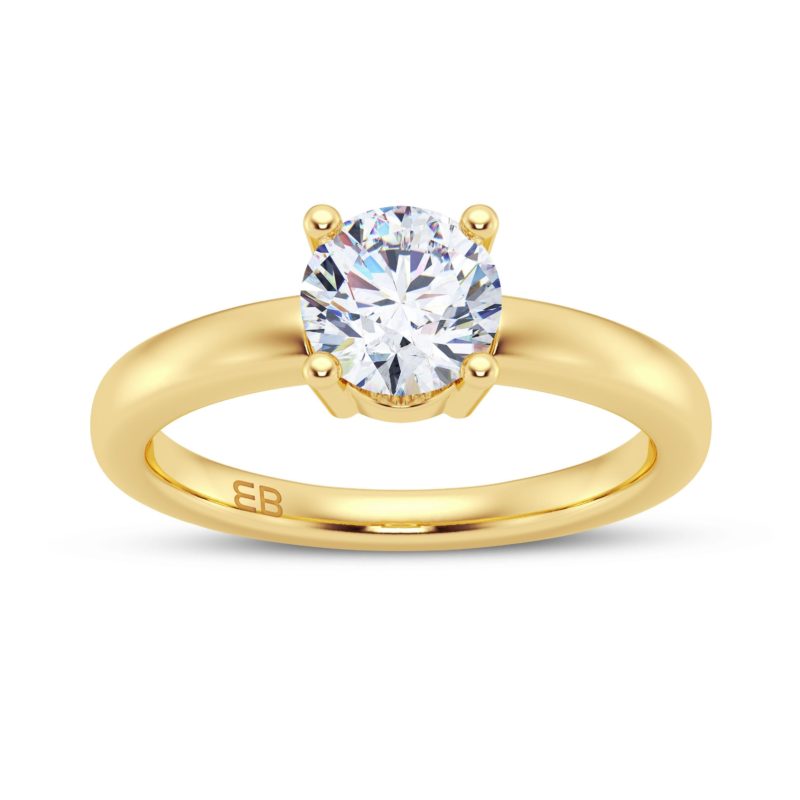 Aura Solitaire Ring