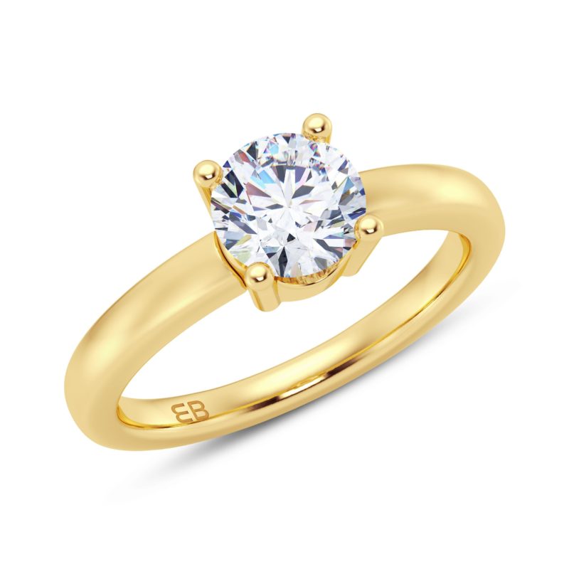 Aura Solitaire Ring