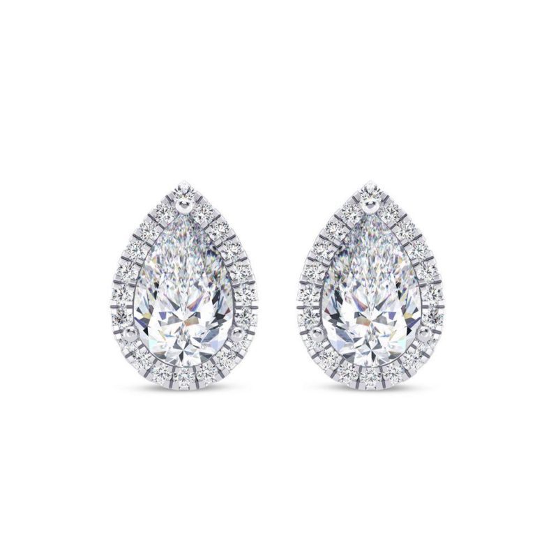 Pear-fect Harmony Diamond Earring