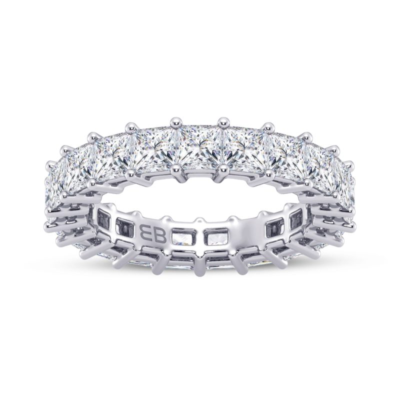 0.20 cts each Princess Eternity Ring