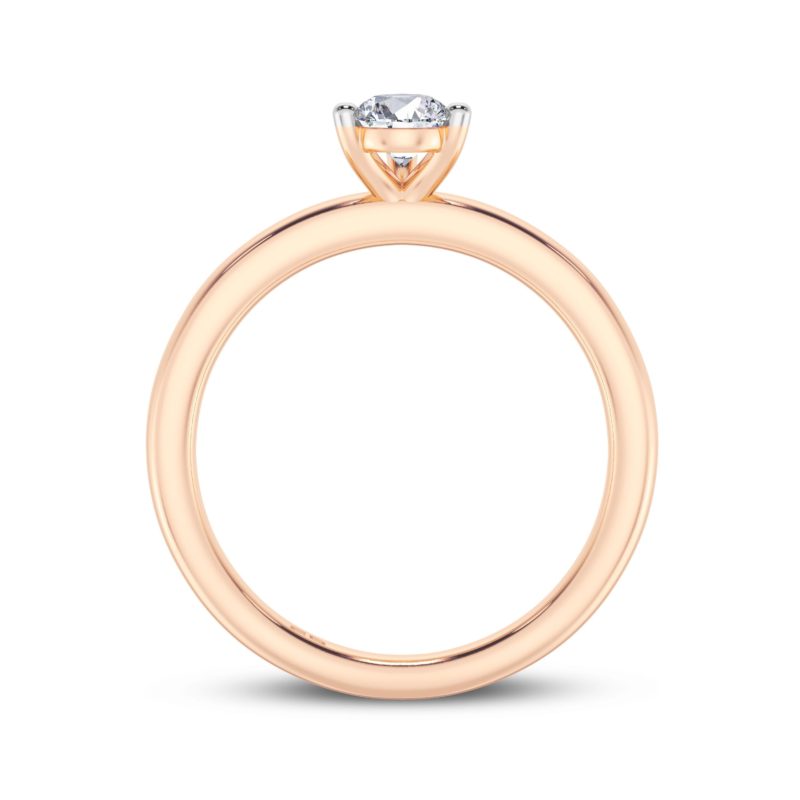 Imperial Pear Solitaire Ring