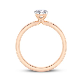 Butterfly Trio Solitaire Ring