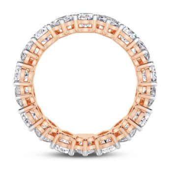 Dual Pear Eternity Ring