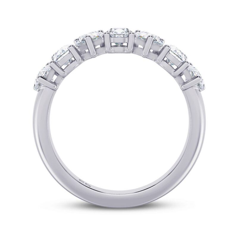 Dual Pear Half Eternity Ring