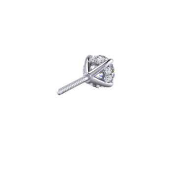 Contemporary Diamond Earring