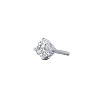 Interlinked Diamond Earring