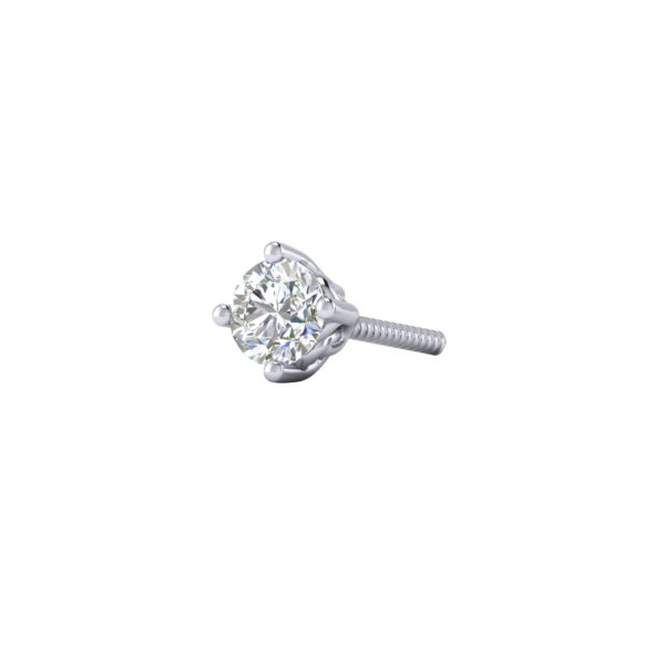 Interlinked Men's Diamond Earring