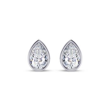 Chic Pear Diamond Earring