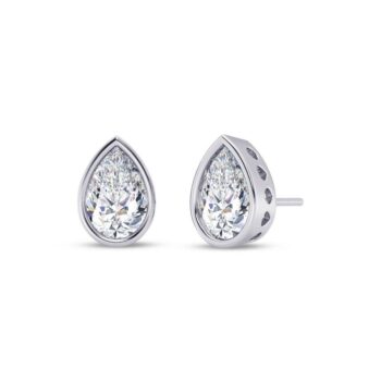 Chic Pear Diamond Earring