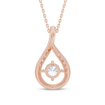 Blaze Solitaire Diamond Pendant