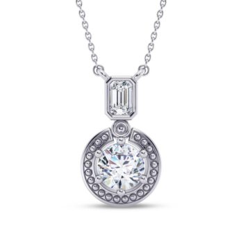 Chic Elegance Diamond Pendant