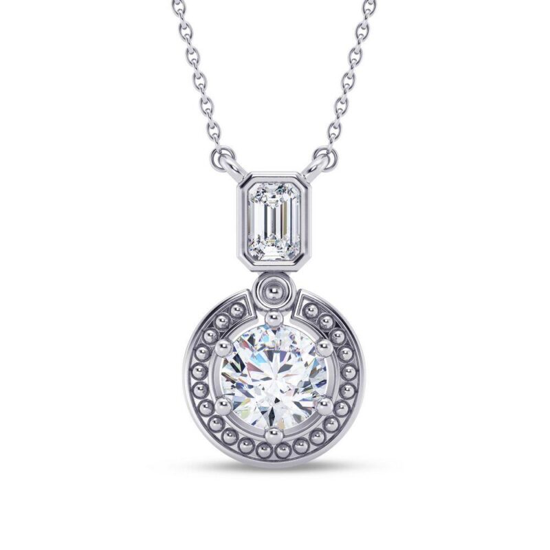 Chic Elegance Diamond Pendant