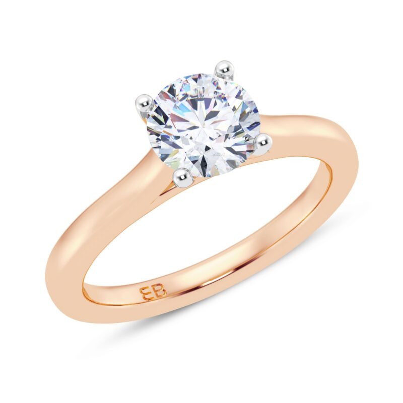 Enchant Round Solitaire Ring