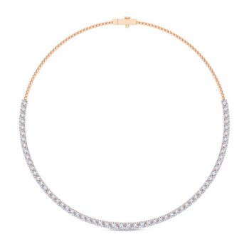 Round Diamond Necklace