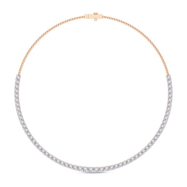 Round Diamond Necklace