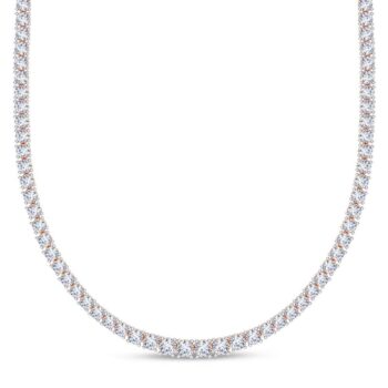 Round Diamond Necklace