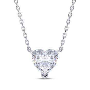 Alluring Heart Diamond Pendant