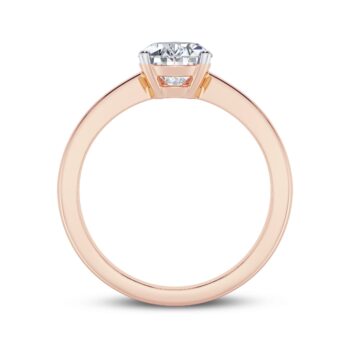 Classic Pear Solitaire Ring