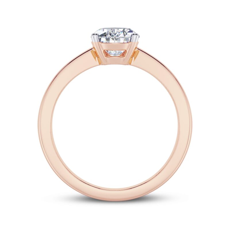 Classic Pear Solitaire Ring