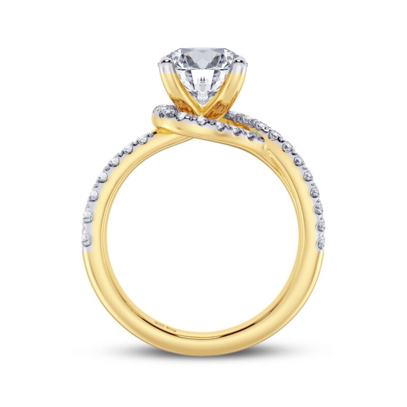 Linked Twogether Engagement Ring